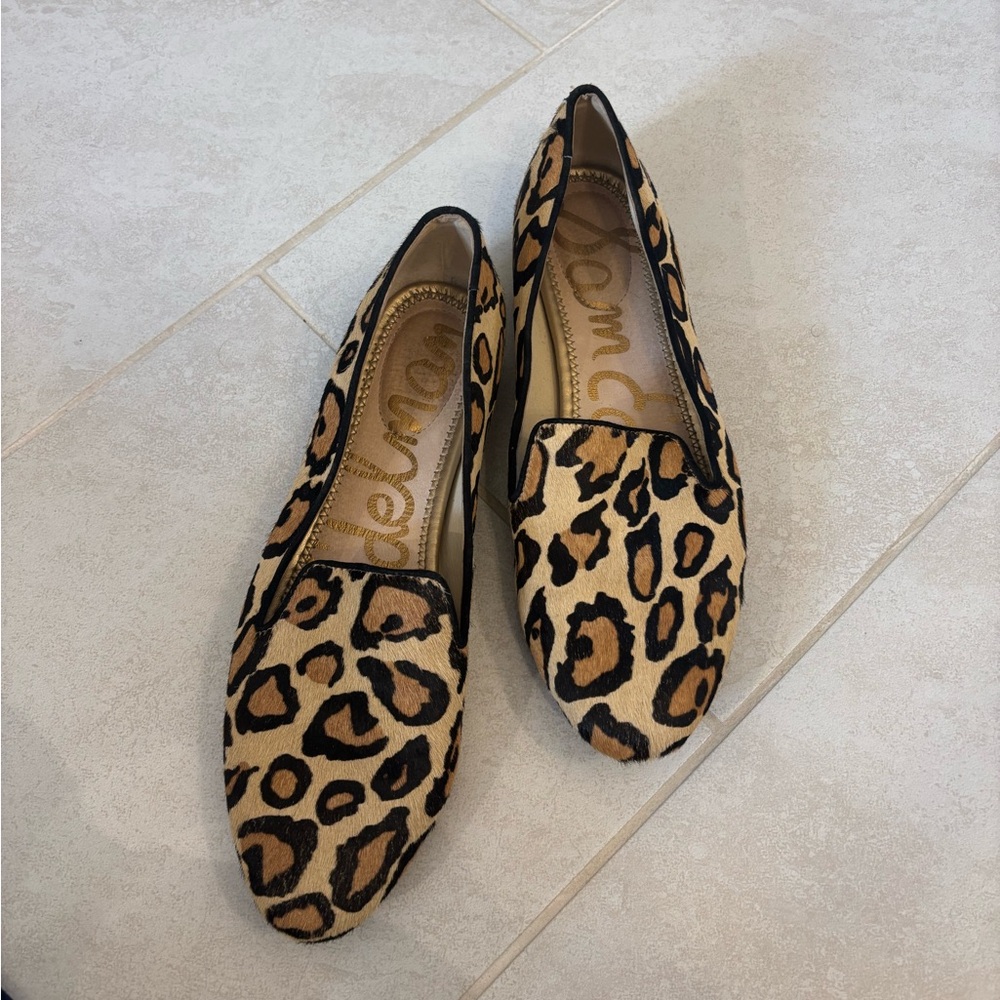 Leopard Print Women's Loafers